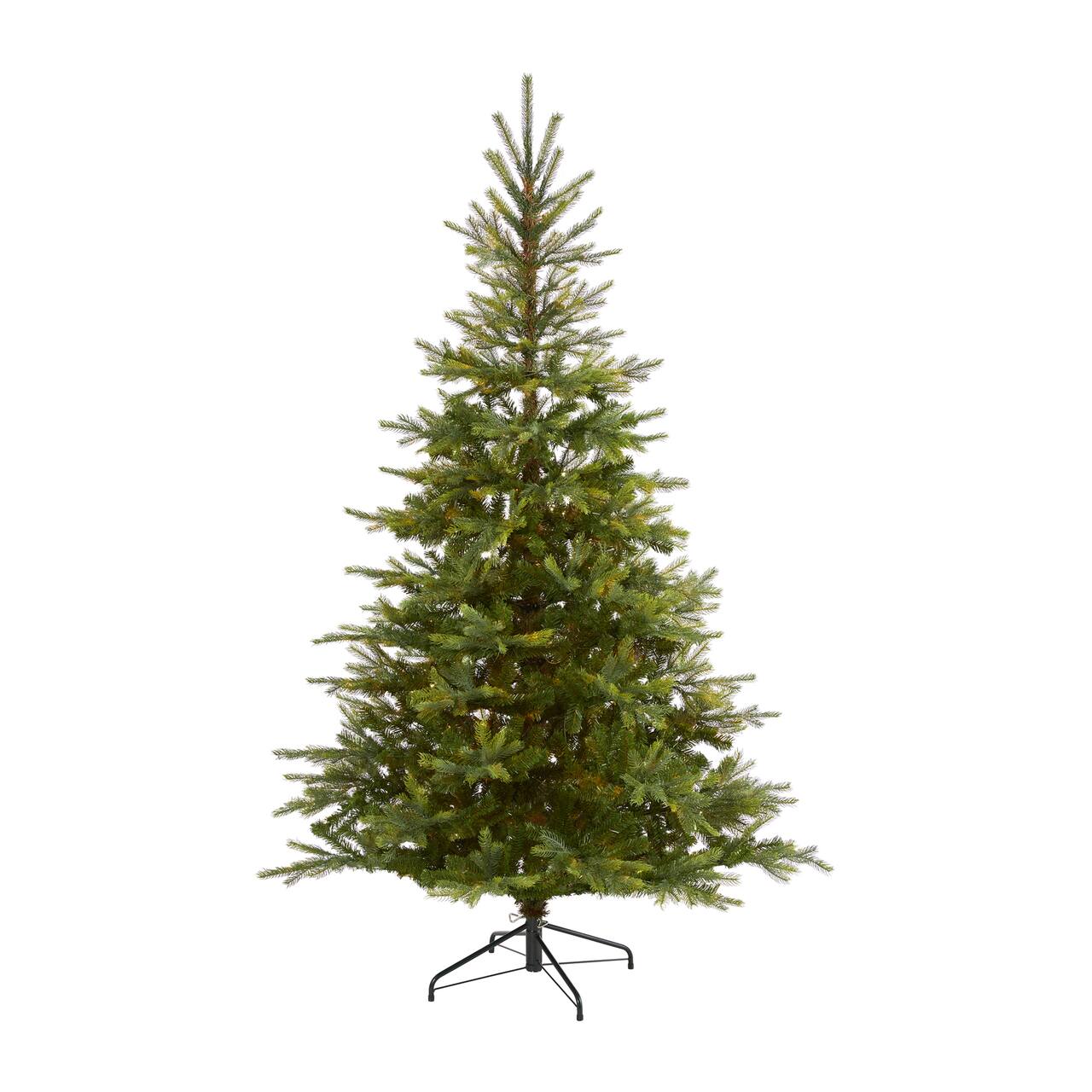 7ft. Unlit North Carolina Spruce Artificial Christmas Tree